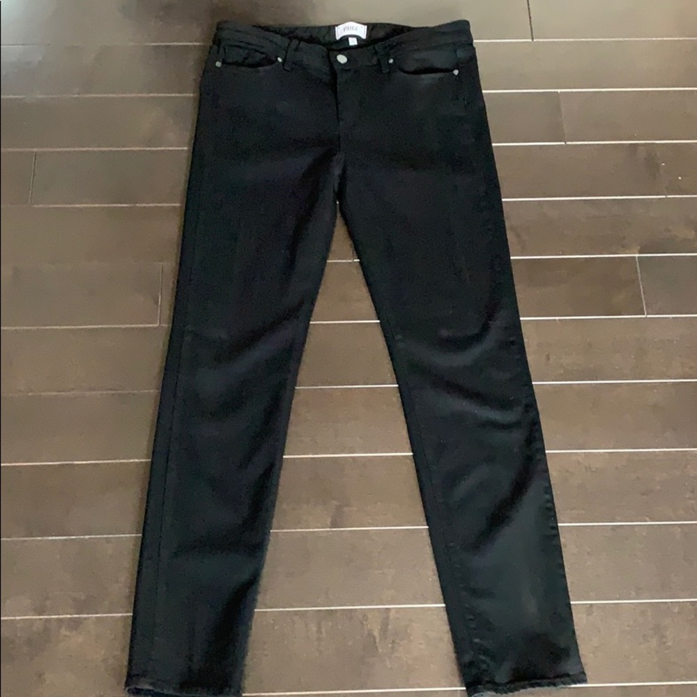 Black Paige Skyline Skinny Jeans